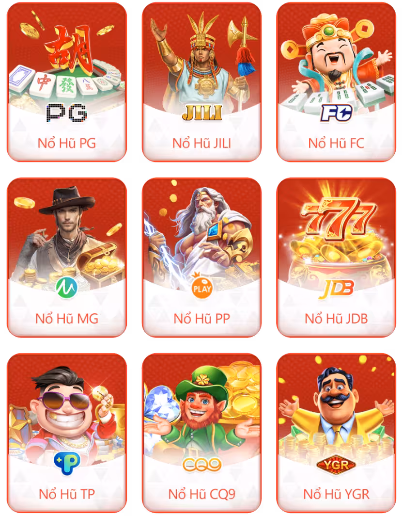 Sảnh Nổ Hũ đổi thưởng QA88